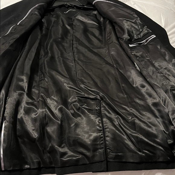 Calvin Klein Women's Elegant Black Dress Coat - Picture 7 of 11